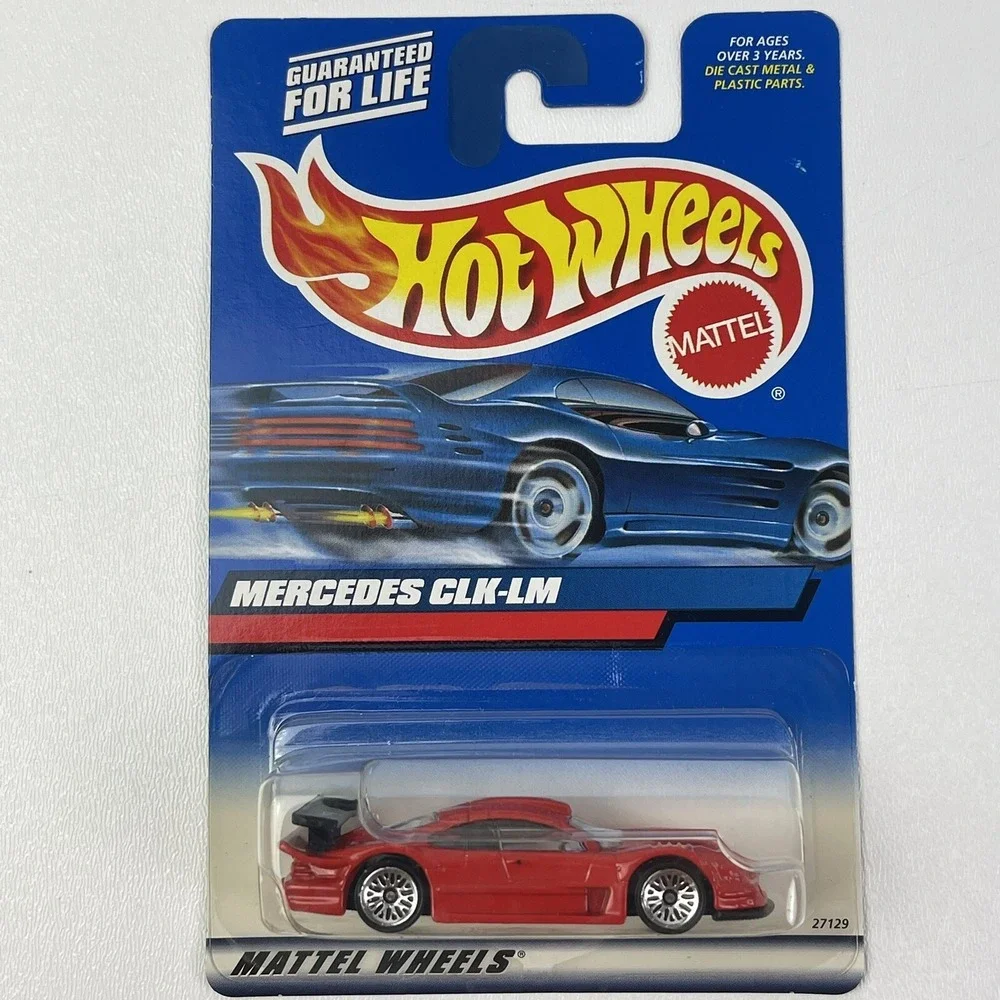 Hot Wheels 2000 Mercedes CLK LM Red 27129 163 Mattel Wheels